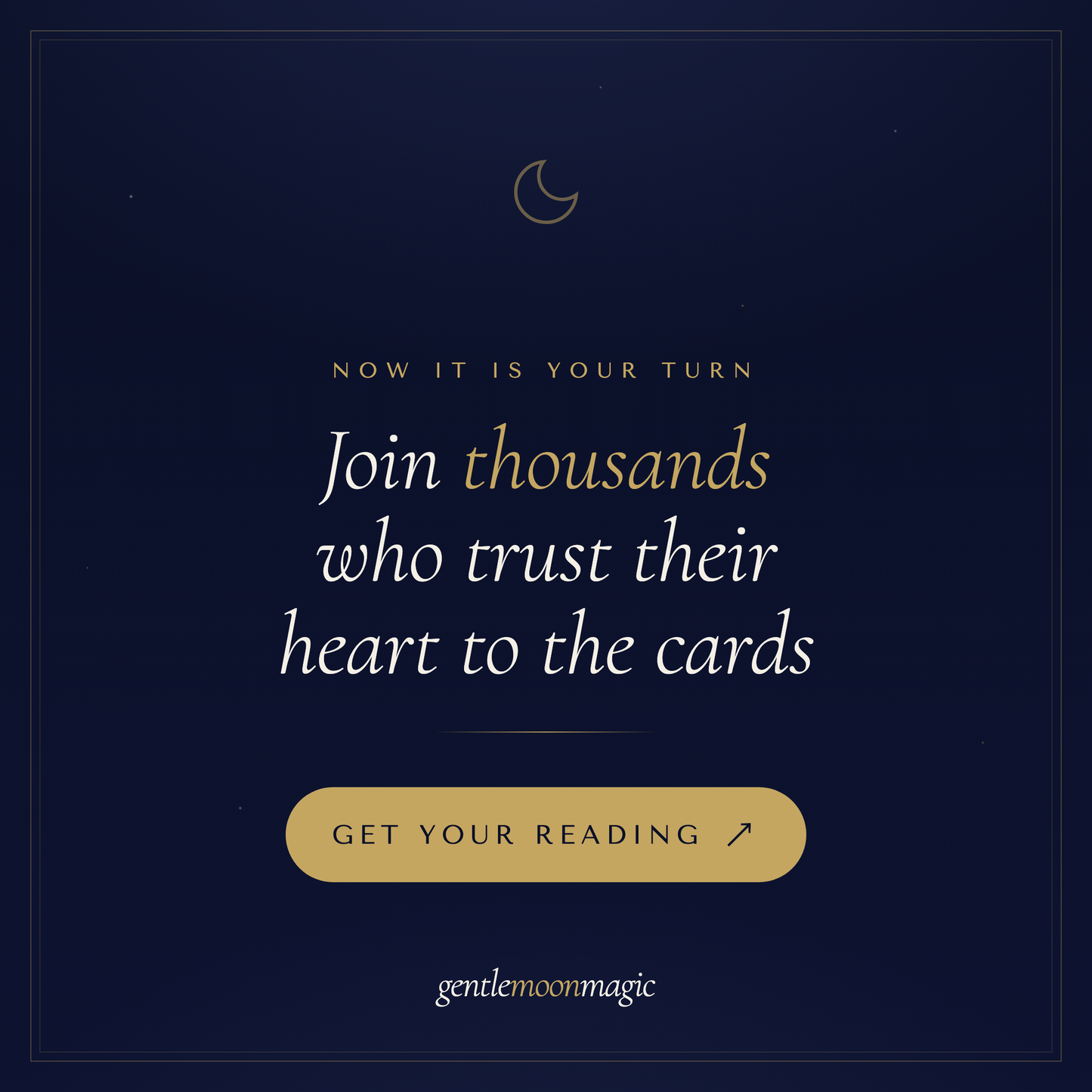 Join thousands - get your tarot reading