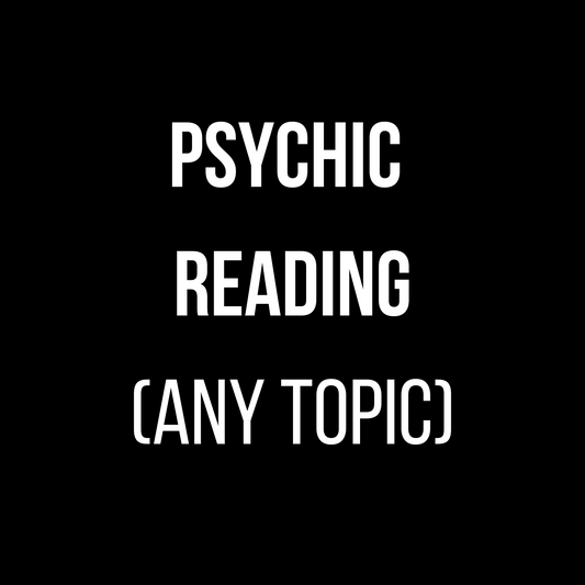 Psychic Reading (Any Subject - Question or Situation)