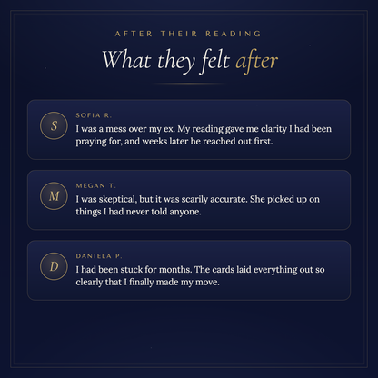 What clients felt after their reading