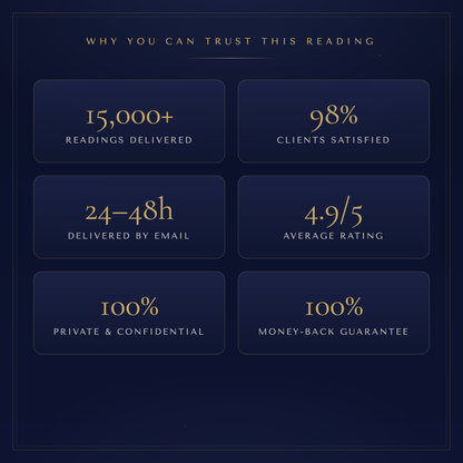 Tarot reading trust and guarantees