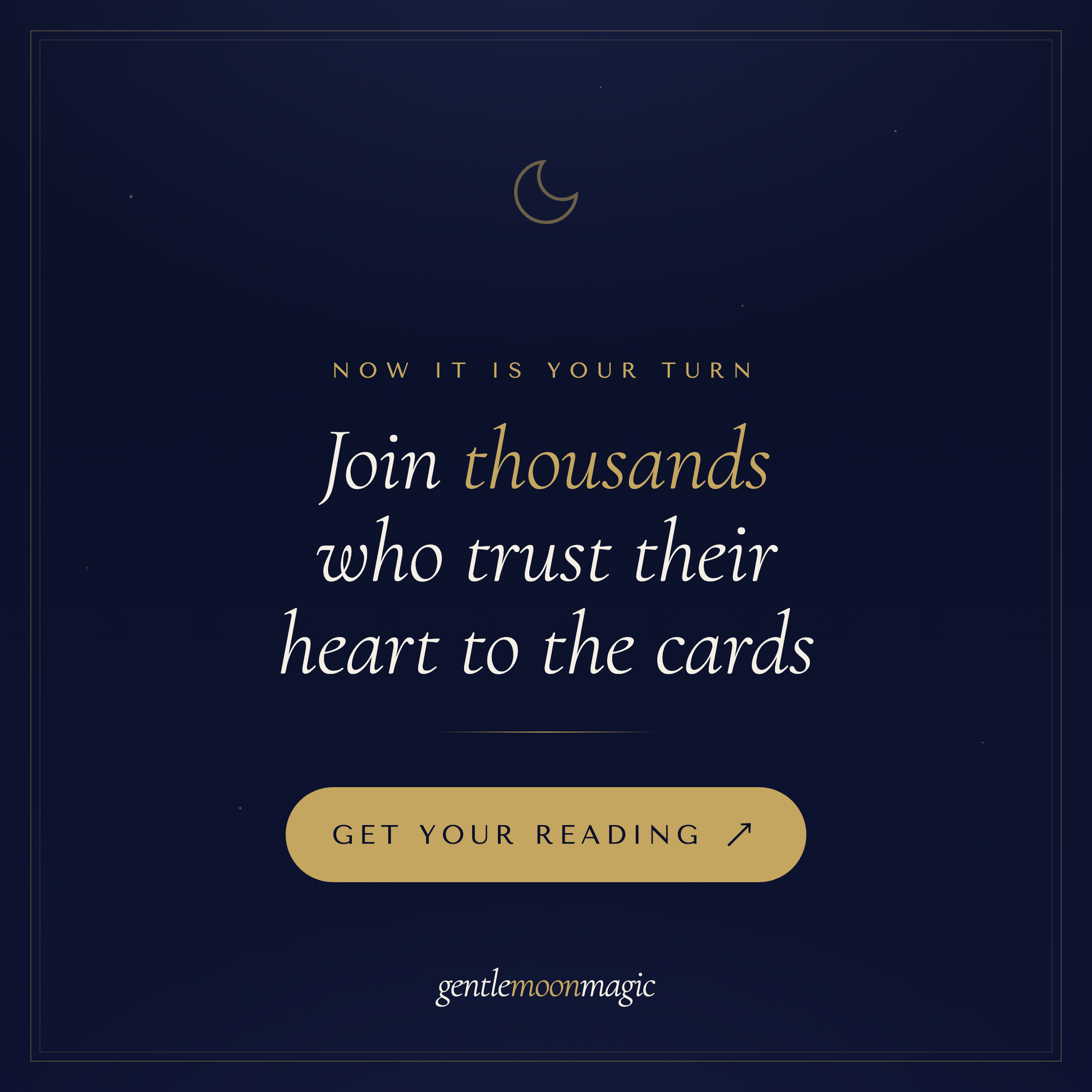 Join thousands - get your tarot reading